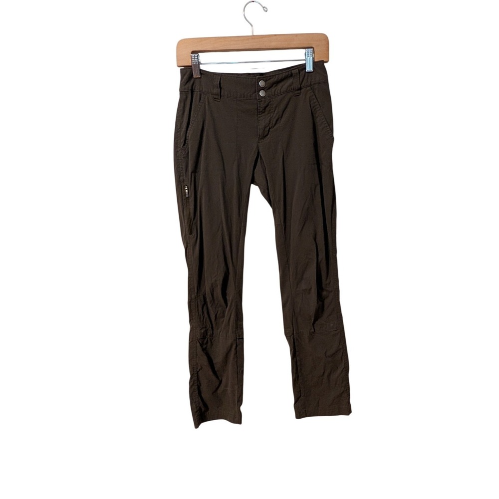 Columbia Saturday Trail Stretch Pants Size 2 Short Roll Up Capri Hiking AL8761